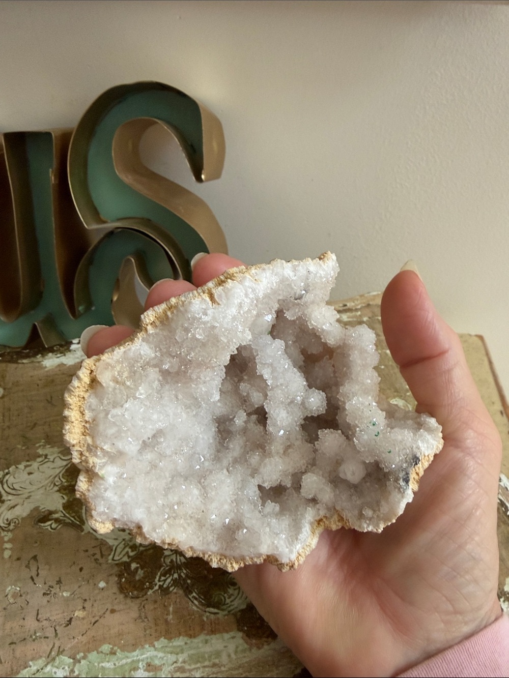 Crystal Quartz Geode - Picture 6 of 10
